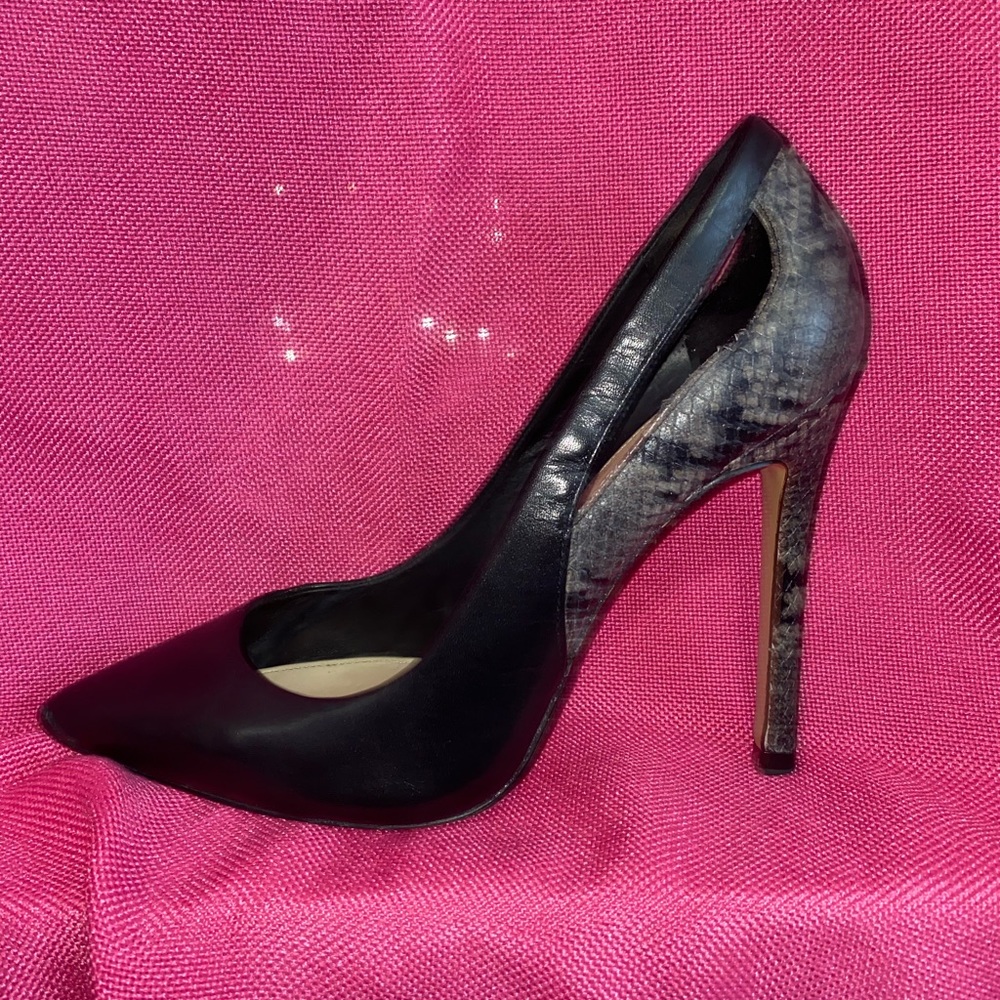 Zara Snakeskin Heels